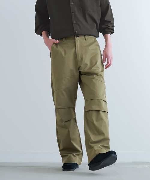 n'OrLABEL(ノアールレーベル)の「『立体デザインワークパンツ』(カーゴパンツ・メンズ・ブラック/カーキ・XL/L/M)」の21枚目の写真