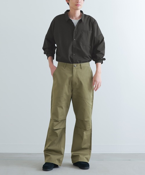 n'OrLABEL(ノアールレーベル)の「『立体デザインワークパンツ』(カーゴパンツ・メンズ・ブラック/カーキ・XL/L/M)」の18枚目の写真