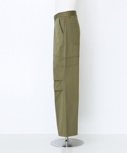 n'OrLABEL(ノアールレーベル)の「『立体デザインワークパンツ』(カーゴパンツ・メンズ・ブラック/カーキ・XL/L/M)」の15枚目の写真