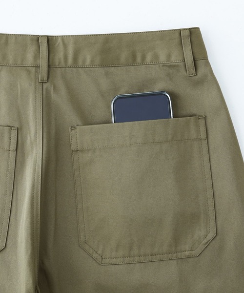 n'OrLABEL(ノアールレーベル)の「『立体デザインワークパンツ』(カーゴパンツ・メンズ・ブラック/カーキ・XL/L/M)」の7枚目の写真