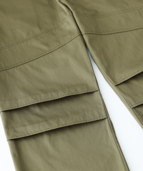 n'OrLABEL(ノアールレーベル)の「『立体デザインワークパンツ』(カーゴパンツ・メンズ・ブラック/カーキ・XL/L/M)」の8枚目の写真