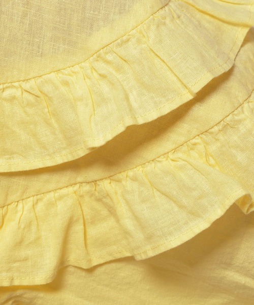 niko and...(ニコアンド)の「リネンリヨセルフリルドロストブラウス(シャツ/ブラウス・レディース・ブラック/アイボリー/ピンク/ラベンダー/イエロー・LARGE/MEDIUM)」の10枚目の写真