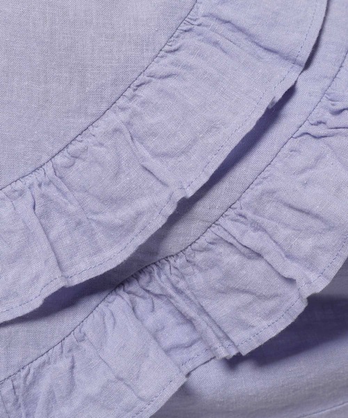 niko and...(ニコアンド)の「リネンリヨセルフリルドロストブラウス(シャツ/ブラウス・レディース・ブラック/アイボリー/ピンク/ラベンダー/イエロー・LARGE/MEDIUM)」の11枚目の写真
