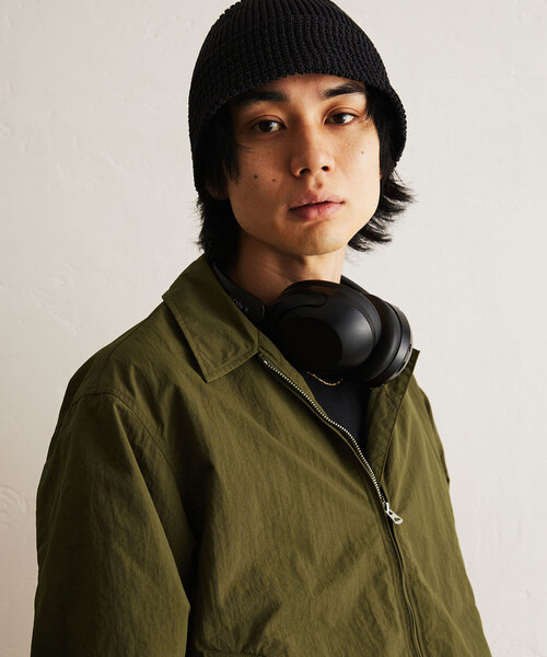 RACAL（ラカル）の「【RACAL / ラカル】417別注 Japanese Paper Knit Bucket Hat（ニットキャップ/ビーニー・メンズ・チャコールグレー/ベージュ/ブラック/サックスブルー・FREE）」の18枚目の写真