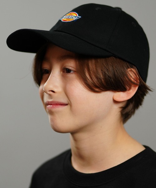 Dickies（ディッキーズ）の「Dickies/ディッキーズ キッズ キャップ ICON-CAP 80566000（キャップ・キッズ・ベージュ/ホワイト/ブラック/インディゴブルー・FREE）」の2枚目の写真