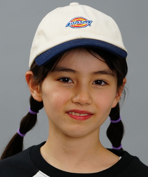 Dickies（ディッキーズ）の「Dickies/ディッキーズ キッズ キャップ ICON-CAP 80566000（キャップ・キッズ・ベージュ/ホワイト/ブラック/インディゴブルー・FREE）」の6枚目の写真