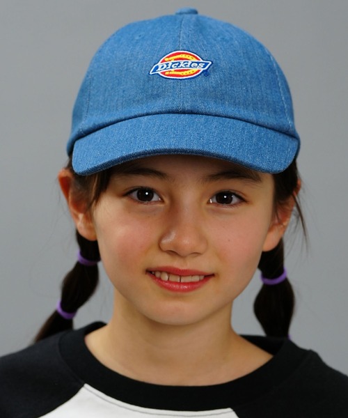 Dickies（ディッキーズ）の「Dickies/ディッキーズ キッズ キャップ ICON-CAP 80566000（キャップ・キッズ・ベージュ/ホワイト/ブラック/インディゴブルー・FREE）」の21枚目の写真