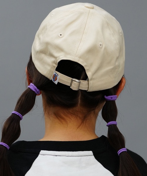 Dickies（ディッキーズ）の「Dickies/ディッキーズ キッズ キャップ ICON-CAP 80566000（キャップ・キッズ・ベージュ/ホワイト/ブラック/インディゴブルー・FREE）」の7枚目の写真