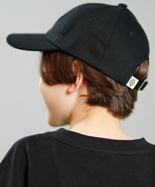 Dickies（ディッキーズ）の「Dickies/ディッキーズ キッズ キャップ ICON-CAP 80566000（キャップ・キッズ・ベージュ/ホワイト/ブラック/インディゴブルー・FREE）」の13枚目の写真