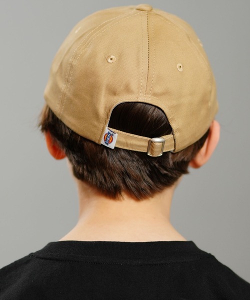 Dickies（ディッキーズ）の「Dickies/ディッキーズ キッズ キャップ ICON-CAP 80566000（キャップ・キッズ・ベージュ/ホワイト/ブラック/インディゴブルー・FREE）」の17枚目の写真