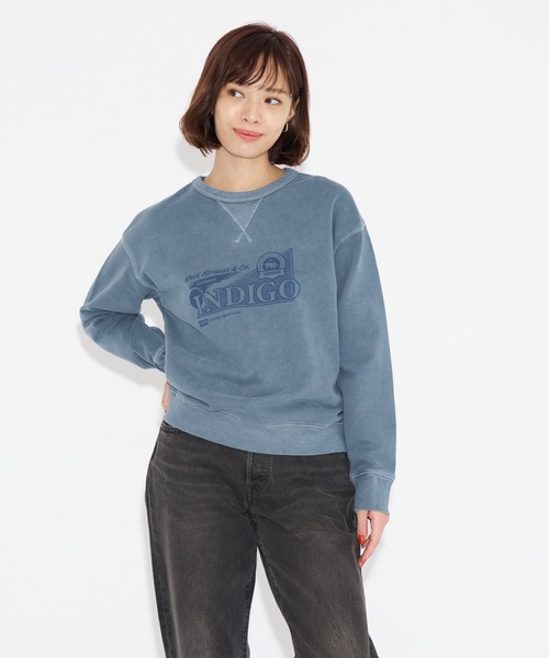 Levi's（リーバイス）の「Levi's/リーバイス クルーネック スウェット