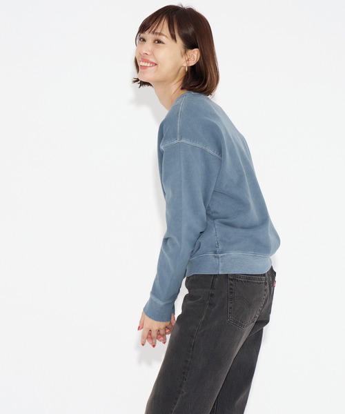 Levi's インディゴプルオーバー スウェット トレーナー スウェット
