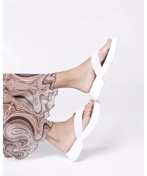 セール】MELISSA FLATFORM M LOVER AD（サンダル）｜melissa