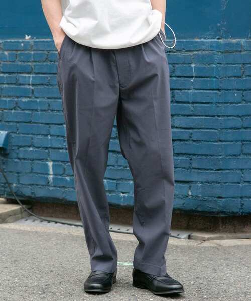 FORK&SPOON（フォークアンドスプーン）の「FORK&SPOON　idealstretchリネンブレンドパンツ（その他パンツ・メンズ・ブルー系その他/ブラック/オリーブ・4/5）」の17枚目の写真