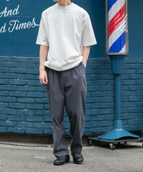 FORK&SPOON（フォークアンドスプーン）の「FORK&SPOON　idealstretchリネンブレンドパンツ（その他パンツ・メンズ・ブルー系その他/ブラック/オリーブ・4/5）」の20枚目の写真