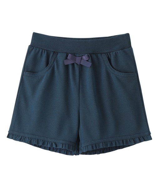 combimini(コンビミニ)の「イージーケア速乾フリルショートパンツ(その他パンツ・キッズ・ネイビー系/チェリーレッド・80/90/100/110/120)」の2枚目の写真