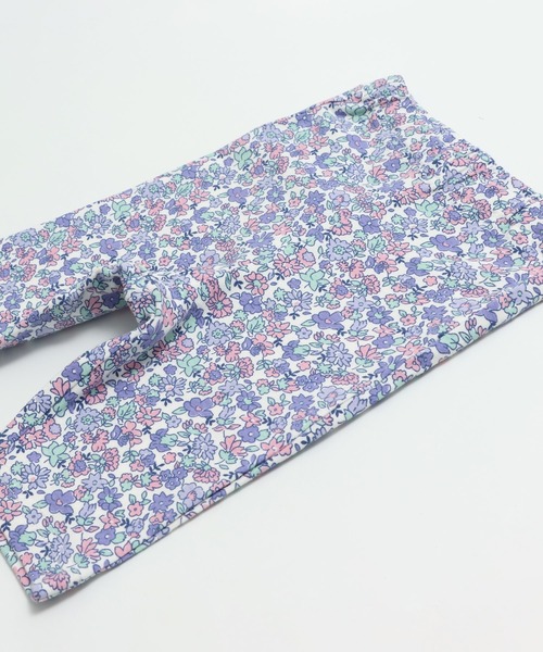 chil2(チルツー)の「5分丈 総柄レギンス(レギンス/スパッツ・キッズ・K/L/G/I/H/J/B/C/D/E/F/A・80cm/90cm/100cm/110cm)」の14枚目の写真