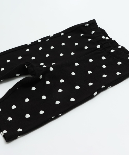 chil2(チルツー)の「5分丈 総柄レギンス(レギンス/スパッツ・キッズ・K/L/G/I/H/J/B/C/D/E/F/A・80cm/90cm/100cm/110cm)」の18枚目の写真