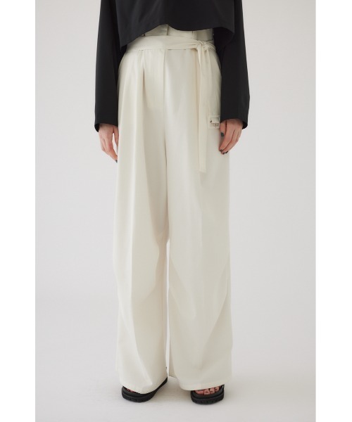 RIM.ARK（リムアーク）の「Belt set tuck PT（スラックス）」 - WEAR