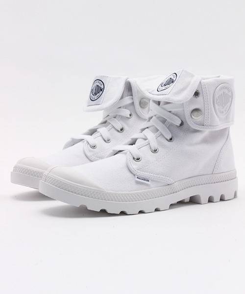 PALLADIUM(パラディウム)の「PALLADIUM/パラディウム Baggy/バギー 02353(スニーカー・メンズ・ホワイト/ダークグリーン/ブラック/オフホワイト/グレー/ブラウン/グレー系その他・26.0cm/26.5cm/25.5cm/28.0cm/27.0cm/25.0cm/27.5cm/26cm/27cm/28cm)」の2枚目の写真