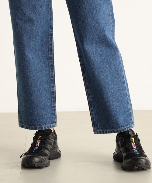 EDITION（エディション）の「エッセンシャルデニム ストレートパンツ（デニムパンツ・レディース・ブルー/ネイビー/ライトブルー・38/36/34）」の7枚目の写真