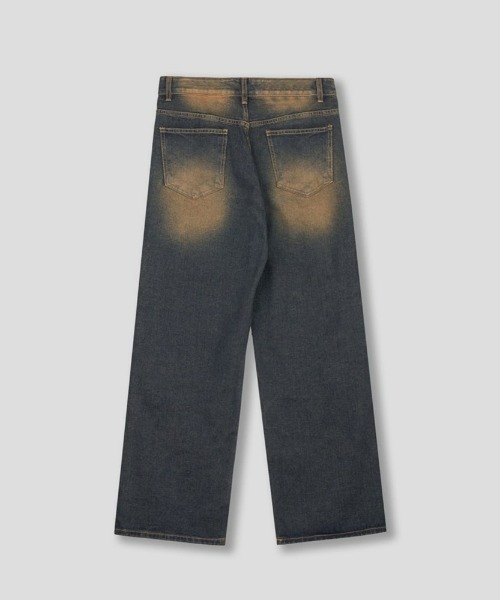 ASCLO（エジュクロ）の「ASCLO Vintage Double Walk Denim Pants（デニムパンツ・メンズ・ダークブルー・LARGE/MEDIUM/SMALL）」の14枚目の写真