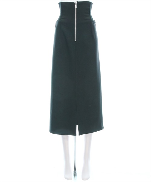 clear（クリア）の「【低身長サイズ有】ウエストリブストレッチＩラインスカート[オフィスカジュアル 骨格ストレート]≪2024AW新作≫（スカート・レディース・アイボリー/ブラック/グリーン系その他・F/XS）」の15枚目の写真