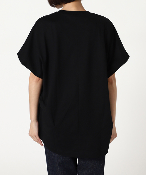 journal standard L'essage(ジャーナルスタンダードレサージュ)の「60/3 ドルマンプルオーバー(Tシャツ/カットソー・レディース・ブラック/ホワイト/ベージュ・FREE)」の22枚目の写真