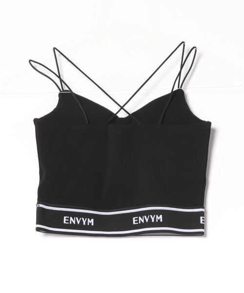ENVYM（アンビー）の「ナローストラップキャミⅡ（キャミソール・レディース・ホワイト/ブラック・FREE）」の21枚目の写真