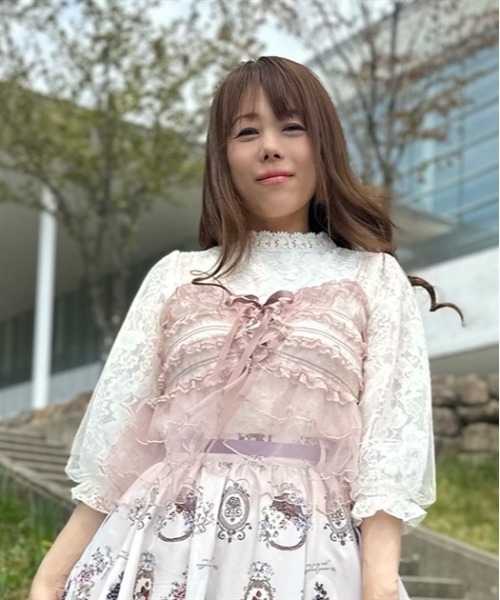 axes femme（アクシーズファム）の「フリルチュールビスチェ（ベスト 
