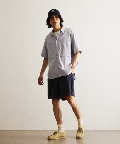 417 EDIFICE（フォーワンセブンエディフィス）の「メッシュ　ショートパンツ（その他パンツ・メンズ・ブラック/ブラウン/カーキ/ネイビー・SMALL/MEDIUM/LARGE）」の6枚目の写真