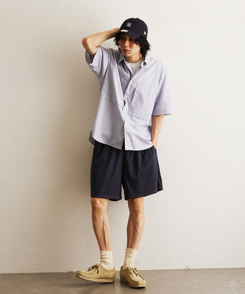 417 EDIFICE（フォーワンセブンエディフィス）の「メッシュ　ショートパンツ（その他パンツ・メンズ・ブラック/ブラウン/カーキ/ネイビー・SMALL/MEDIUM/LARGE）」の8枚目の写真