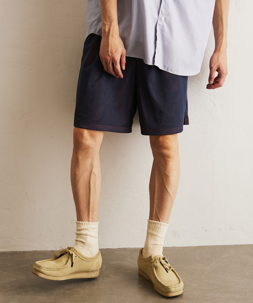 417 EDIFICE（フォーワンセブンエディフィス）の「メッシュ　ショートパンツ（その他パンツ・メンズ・ブラック/ブラウン/カーキ/ネイビー・SMALL/MEDIUM/LARGE）」の9枚目の写真