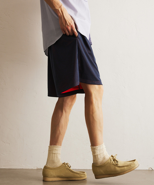 417 EDIFICE（フォーワンセブンエディフィス）の「メッシュ　ショートパンツ（その他パンツ・メンズ・ブラック/ブラウン/カーキ/ネイビー・SMALL/MEDIUM/LARGE）」の11枚目の写真