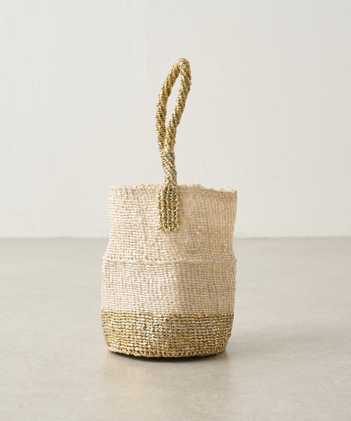 COLLAGE GALLARDAGALANTE(コラージュガリャルダガランテ)の「Africansquare/配色ハンドバッグ(ハンドバッグ・レディース・ゴールド・FREE)」の10枚目の写真