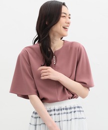 モノグラムビジューカットトップス ピンク モノグラムビジューカットトップス ｜ LIZ LISA（リズリサ）公式