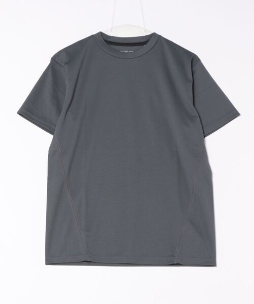 STYLEBLOCK(スタイルブロック)の「DRYメッシュ無地半袖Tシャツ(Tシャツ/カットソー・メンズ・チャコール/ブルー/ブラック・L/LL/M)」の3枚目の写真