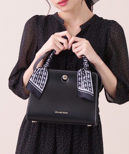 JILL by JILL STUART（ジルバイジルスチュアート）の「◇クラッシーハンドルトート（トートバッグ・レディース・ホワイト/グレイッシュベージュ/ブラック・FREE）」の3枚目の写真