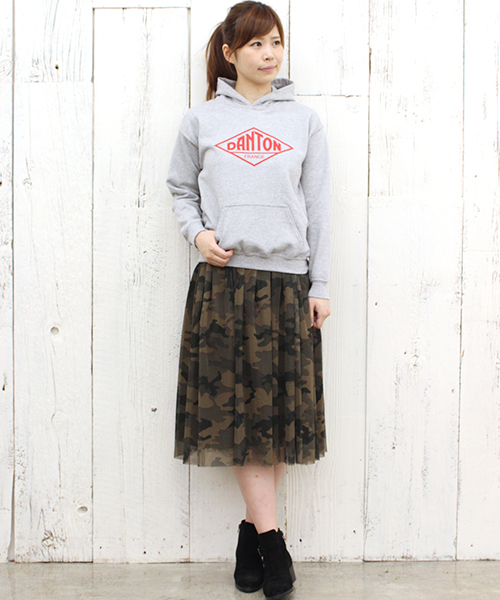 DANTON(ダントン)の「【DANTON×CIAOPANIC TYPY】ダントン別注ロゴパーカ(パーカー・レディース・ホワイト/ネイビー/グレー・FREE)」の7枚目の写真