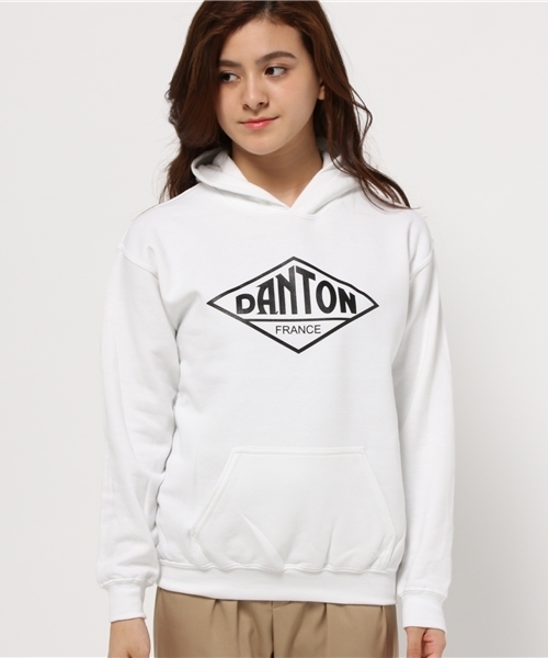 DANTON(ダントン)の「【DANTON×CIAOPANIC TYPY】ダントン別注ロゴパーカ(パーカー・レディース・ホワイト/ネイビー/グレー・FREE)」の14枚目の写真