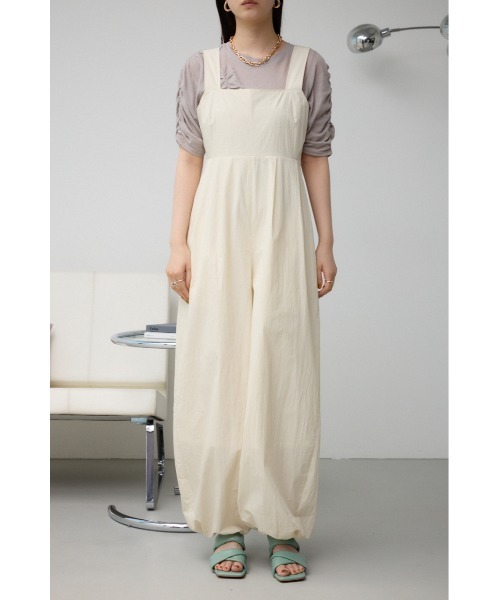 セール】ドロストリングバルーンオールインワン（サロペット