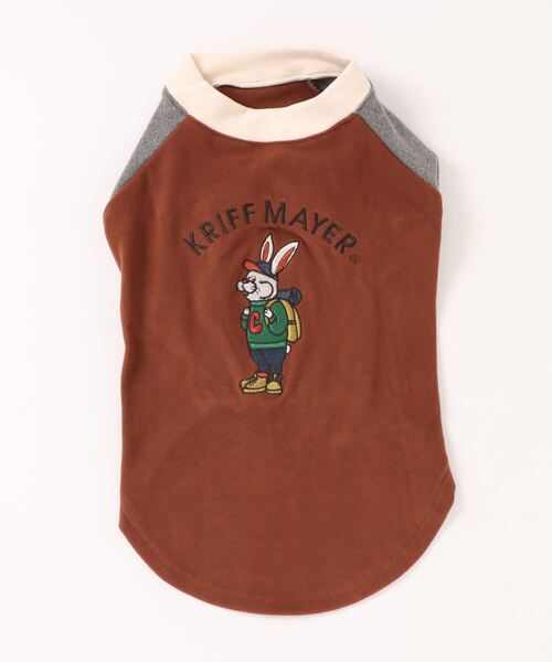 KRIFF MAYER（クリフメイヤー）の「もちのびT(ラビット)（ペットウェア・レディース・ナチュラル/カーキ/ブラック/カラフル/ブラウン/グレー・MEDIUM/SMALL/X-LARGE/LARGE）」の19枚目の写真