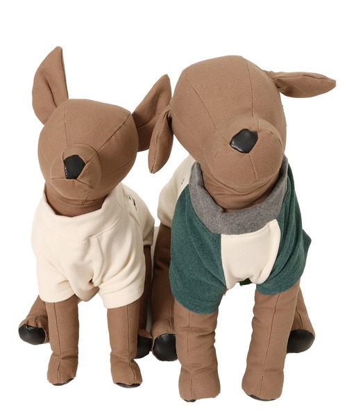 KRIFF MAYER（クリフメイヤー）の「もちのびT(ラビット)（ペットウェア・レディース・ナチュラル/カーキ/ブラック/カラフル/ブラウン/グレー・MEDIUM/SMALL/X-LARGE/LARGE）」の13枚目の写真