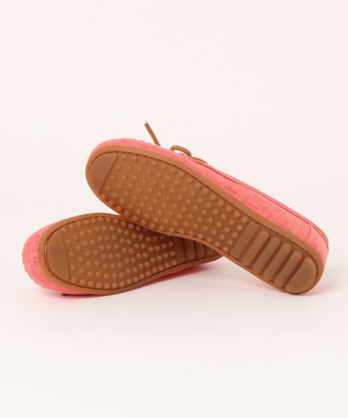 Minnetonka(ミネトンカ)の「/MINNETONKA/CANVAS MOC モカシン キャンバス モック(モカシン/デッキシューズ・レディース・ピンク系その他/イエロー系その他・US5)」の4枚目の写真