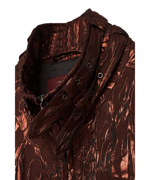 TORNADO MART（トルネードマート）の「TORNADO MART∴ブライトフクレJQシングルライダース（ライダースジャケット・メンズ・ブラック/ブラウン・M/L/LL）」の8枚目の写真