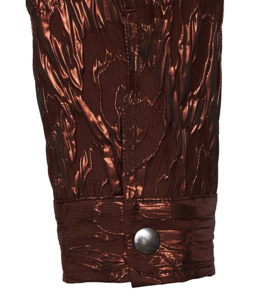 TORNADO MART（トルネードマート）の「TORNADO MART∴ブライトフクレJQシングルライダース（ライダースジャケット・メンズ・ブラック/ブラウン・M/L/LL）」の12枚目の写真