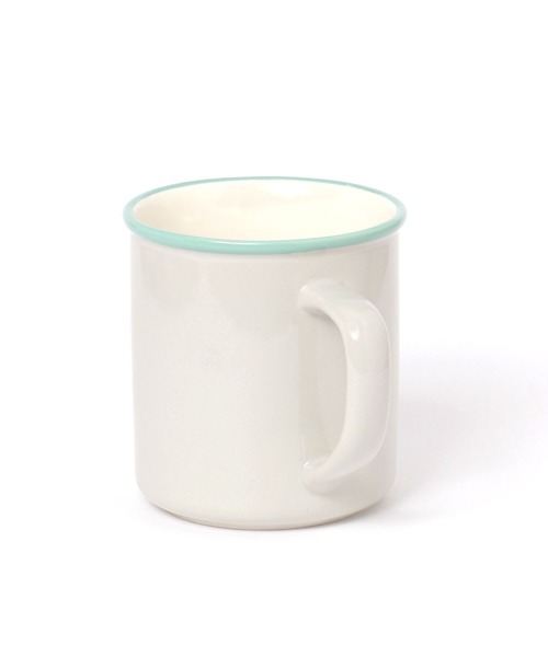 BAYFLOW（ベイフロー）の「[電子レンジ・食洗機OK]BFホウロウ風マグ（グラス/マグカップ/タンブラー・レディース・ブルー/ピンク/グレー・0）」の4枚目の写真