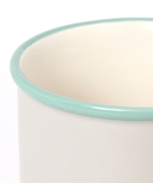 BAYFLOW（ベイフロー）の「[電子レンジ・食洗機OK]BFホウロウ風マグ（グラス/マグカップ/タンブラー・レディース・ブルー/ピンク/グレー・0）」の6枚目の写真