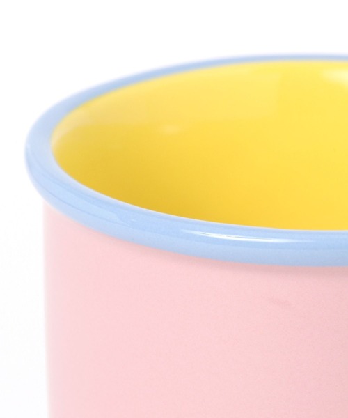 BAYFLOW（ベイフロー）の「[電子レンジ・食洗機OK]BFホウロウ風マグ（グラス/マグカップ/タンブラー・レディース・ブルー/ピンク/グレー・0）」の9枚目の写真