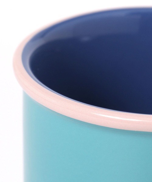 BAYFLOW（ベイフロー）の「[電子レンジ・食洗機OK]BFホウロウ風マグ（グラス/マグカップ/タンブラー・レディース・ブルー/ピンク/グレー・0）」の10枚目の写真